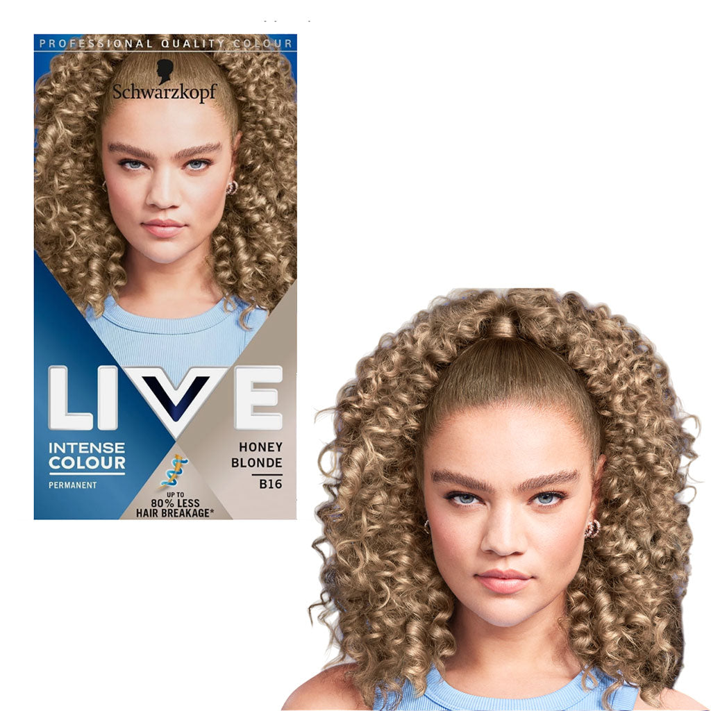 Schwarzkopf Live Color Intense Permanent Colours B16 Honey Blonde
