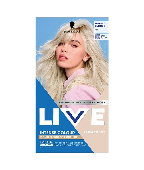 Schwarzkopf Live Intense Colour Iconic Blonde On Light Hair Permanent Hair Dye
