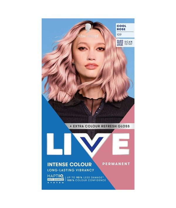 Schwarzkopf Live Intense Permanent Colour 109 Cool Rose