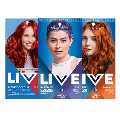 Schwarzkopf Live Intense Permanent Colour With Vibrancy Serum