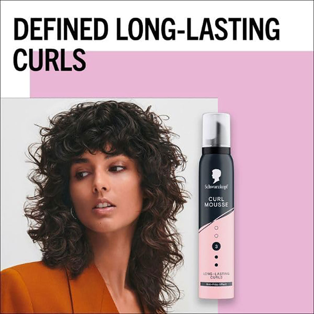 Schwarzkopf  Long Lasting Curls Mousse 3