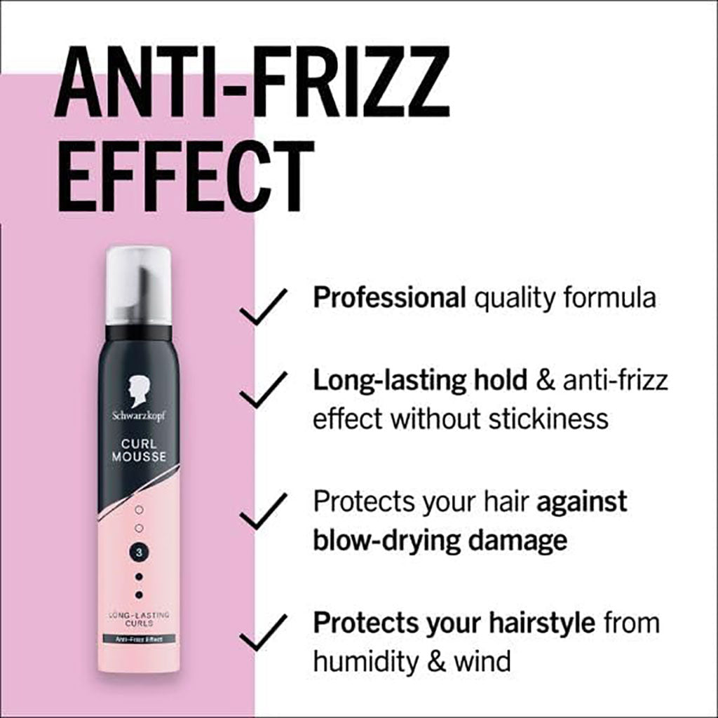Schwarzkopf  Long Lasting Curls Mousse 3