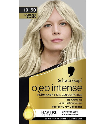 Schwarzkopf Oleo Intense No 10 50 Light Ash Blonde