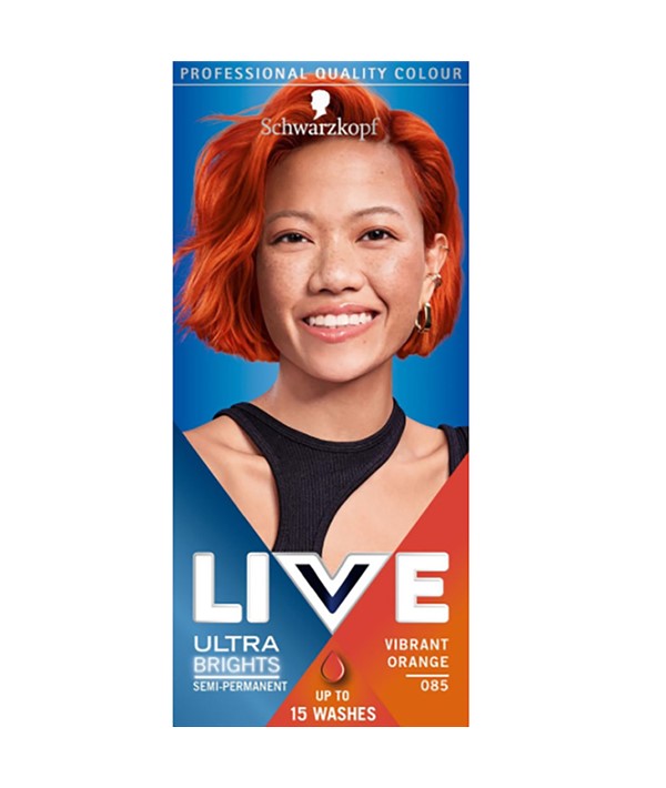 Schwarzkopf Live Ultra Brights Semi Permanent Vibrant Orange 085