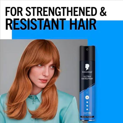 Schwarzkopf  Haptiq System Humidity Protection Ultra Hairspray 4