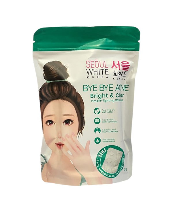 Seoul White Bye Bye Acne Pimple Fighting Whip Soap Limited Edition