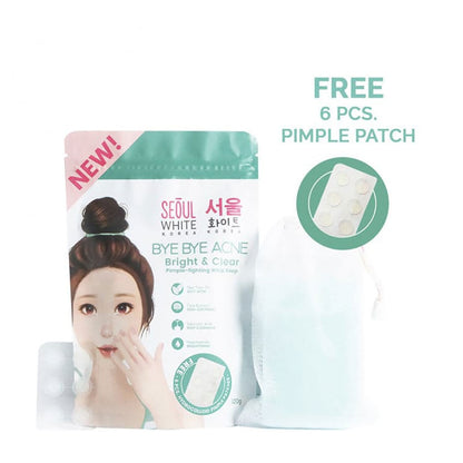 Seoul White Bye Bye Acne Pimple Fighting Whip Soap Limited Edition