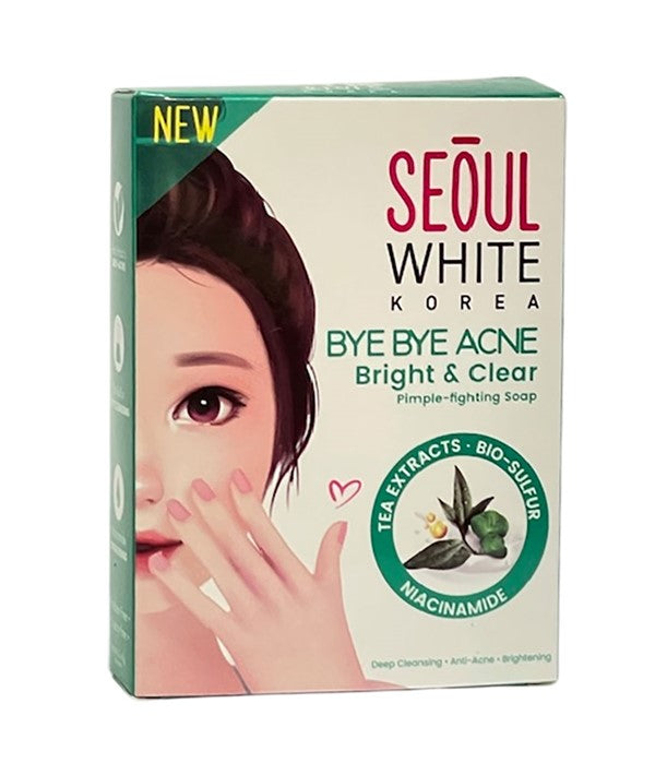 Seoul White Bye Bye Acne Pimple Fighting Whip Soap