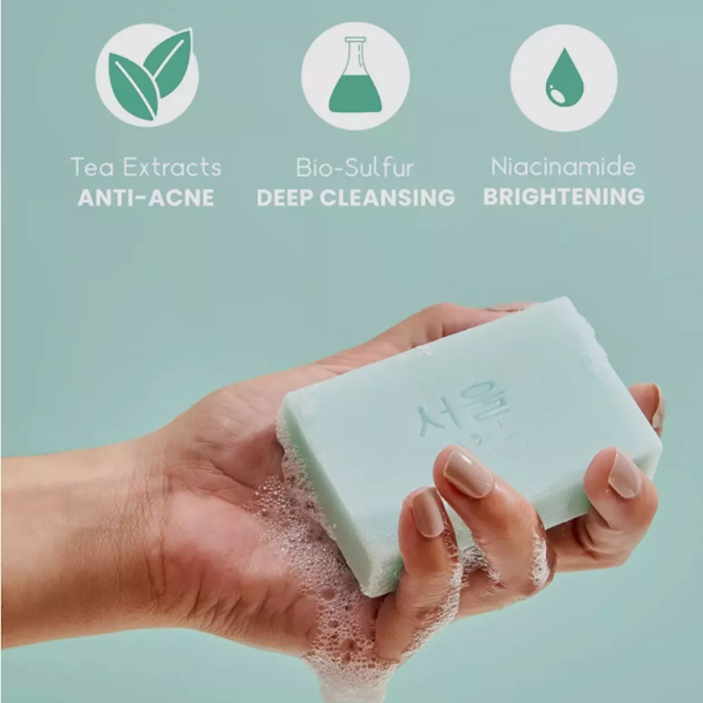 Seoul White Bye Bye Acne Soap