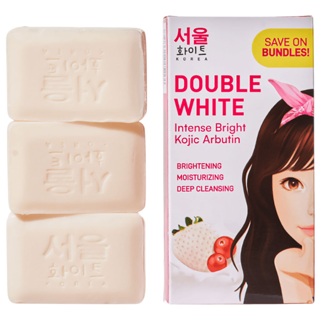 Seoul White Double White Intense Bright Kojic White Soap
