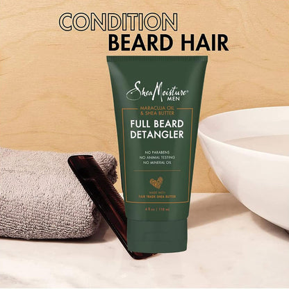 Shea Moisture  Men Maracuja Oil And Shea Butter Full Beard Detangler
