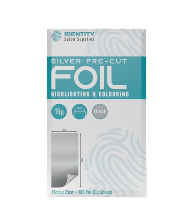 Identity Salon Supplies Silver Pre Cut Foil Highlighting And Colouring