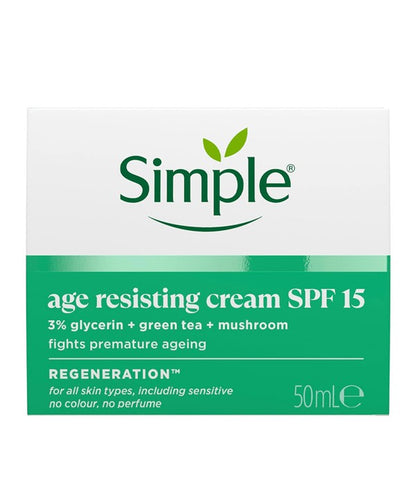 Simple  Age Resisting Regeneration Cream SPF 15