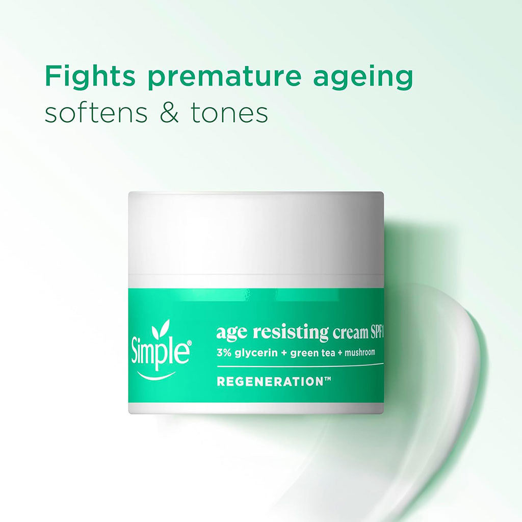 Simple  Age Resisting Regeneration Cream SPF 15