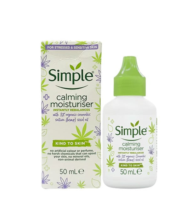 Simple Calming Moisturiser Skin Cream