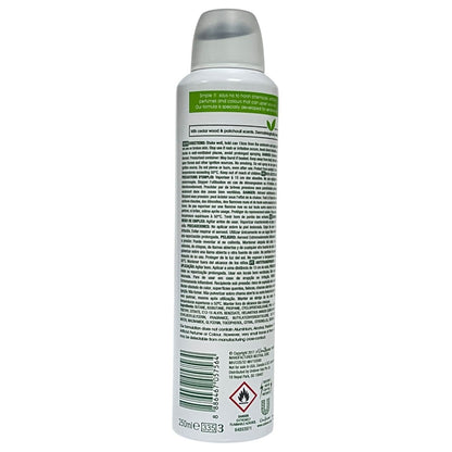 Simple Kind To Skin Pure Deodorant Spray bottle for body care, featuring a white and blue design and spray nozzle.