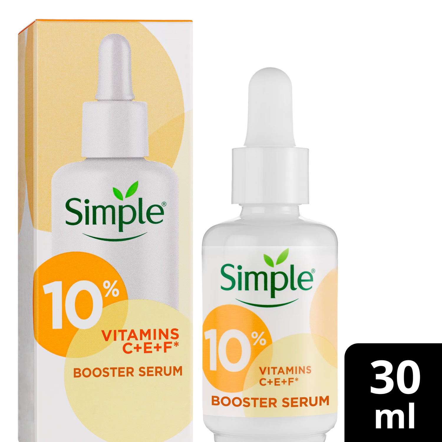 Simple Vitamins C E F Booster Serum