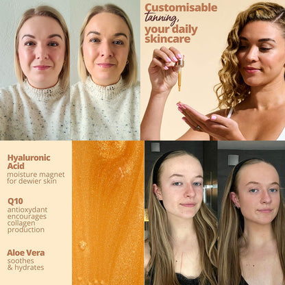 Skinny Tan  And Tone Face Tanning Wonder Drops