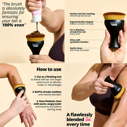 Skinny Tan  Body Buffing Brush
