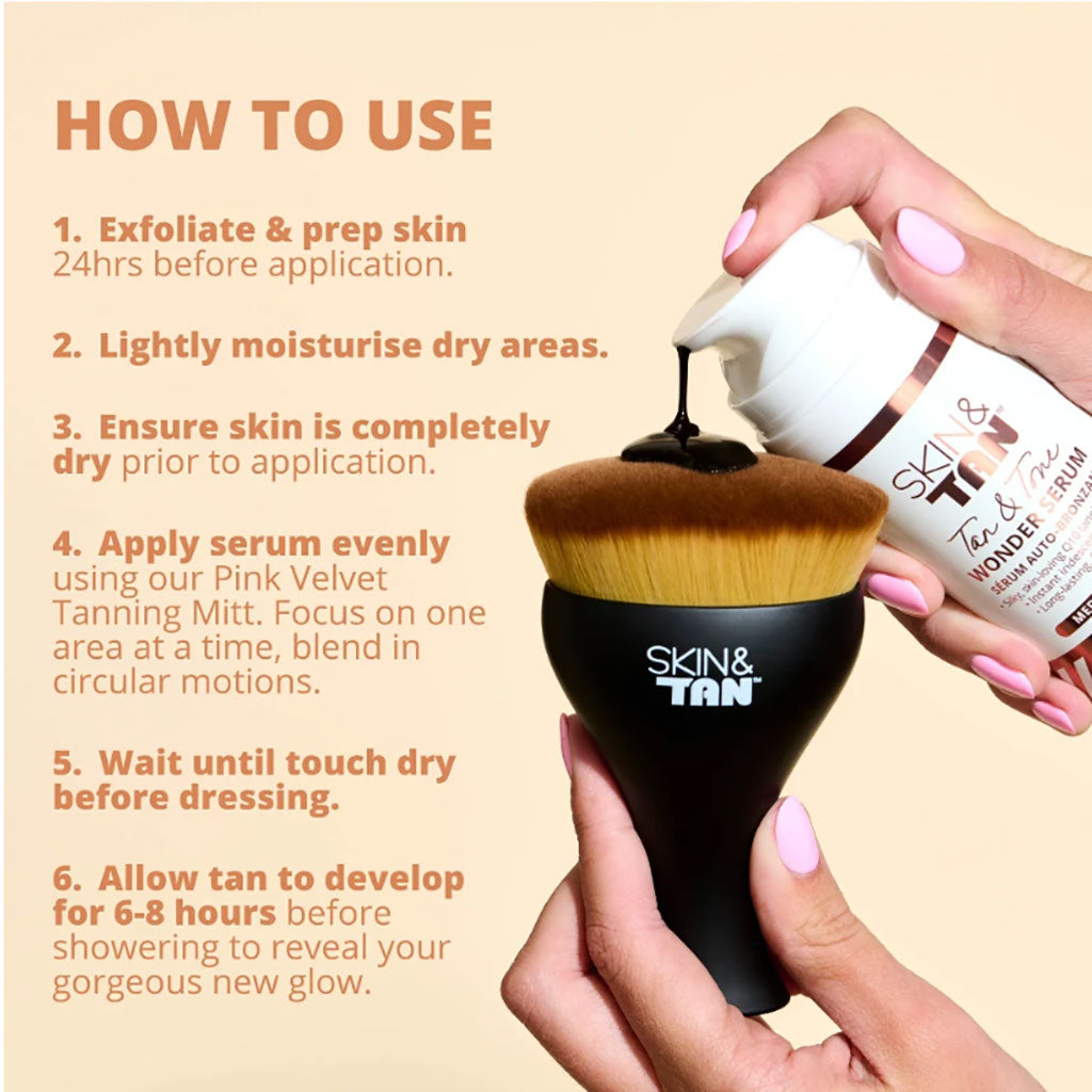 Skinny Tan Tan And Tone Wonder Serum Medium Dark