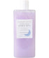 Sunday Rain Sleep Easy lavender and cedarwood bubble bath in a clear bottle, with a relaxing, aromatic appearance.