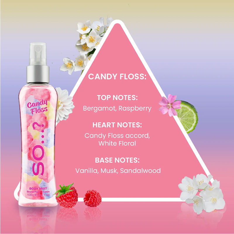 So Fragrance So Candy Floss Body Mist