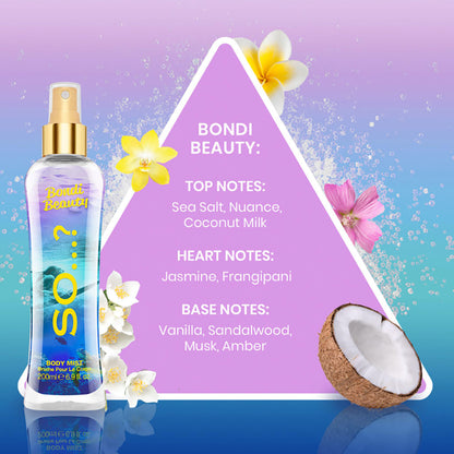 So Fragrance Bondi Beauty Body Mist