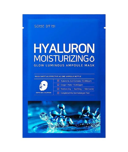 Some By Mi Hyaluron Moisturizing Glow Luminous Ampoule Mask