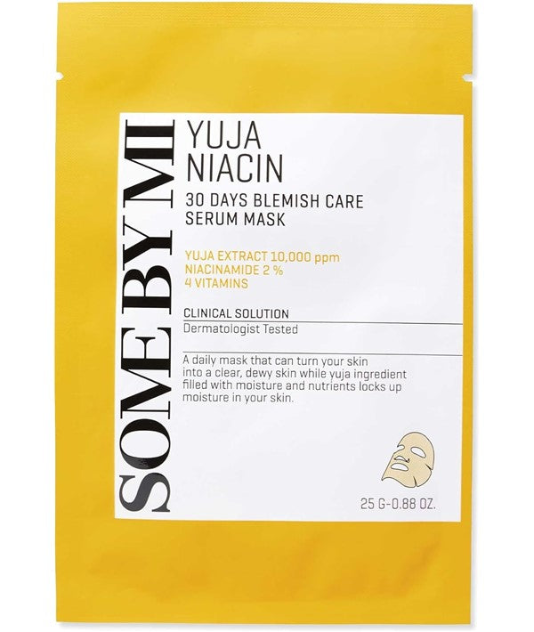 Some By Mi Yuja Niacin 30 Days Blemish Care Serum Mask