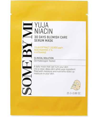 Some By Mi Yuja Niacin 30 Days Blemish Care Serum Mask