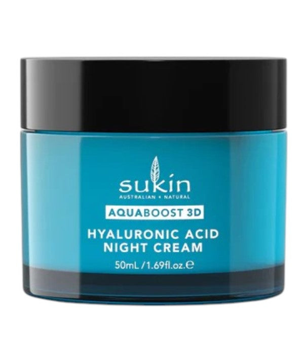 Sukin Aqua Boost 3D Hyaluronic Acid Rich Night Cream