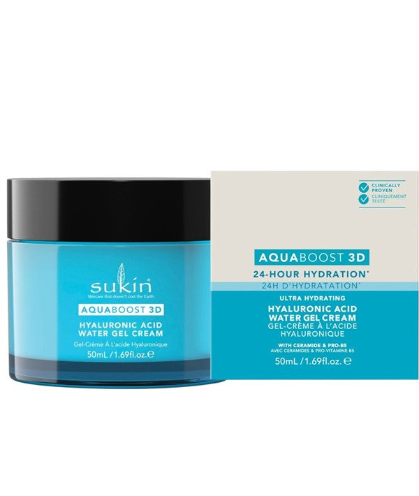 Sukin Aqua Boost 3D Hyaluronic Acid Water Gel Cream