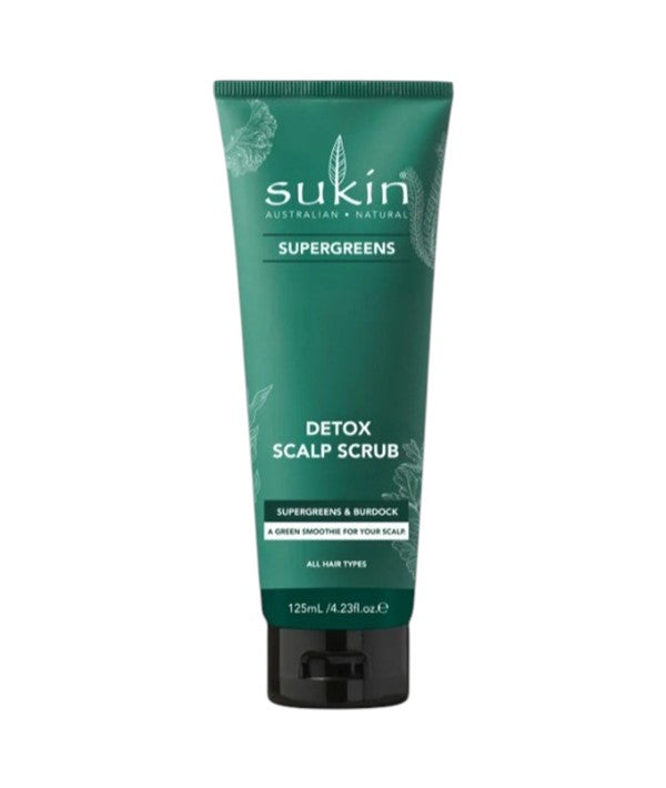 Sukin Australian Natural Haircare Super Greens Detox Scalp Scrub