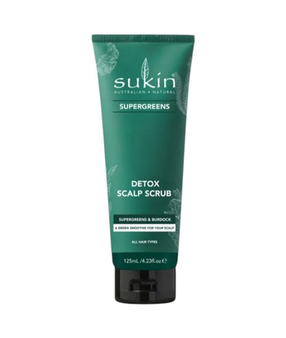 Sukin Australian Natural Haircare Super Greens Detox Scalp Scrub