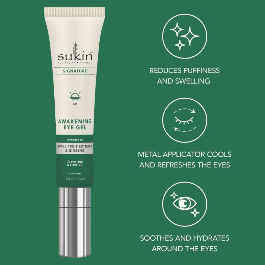 Sukin Australian Natural Skincare Signature Awakening Eye Gel