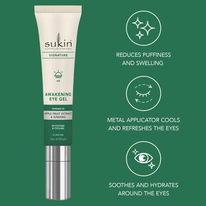 Sukin Australian Natural Skincare Signature Awakening Eye Gel