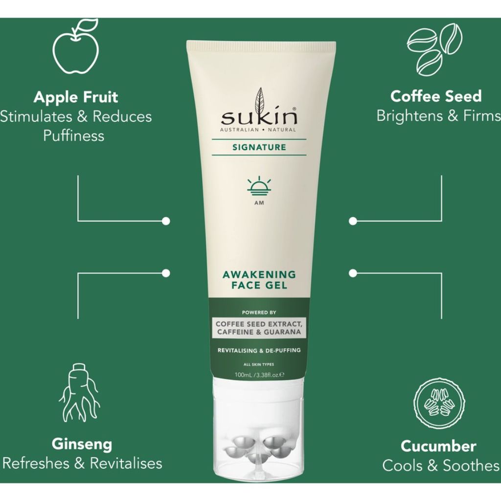 Sukin Australian Natural Skincare Signature Awakening Face Gel