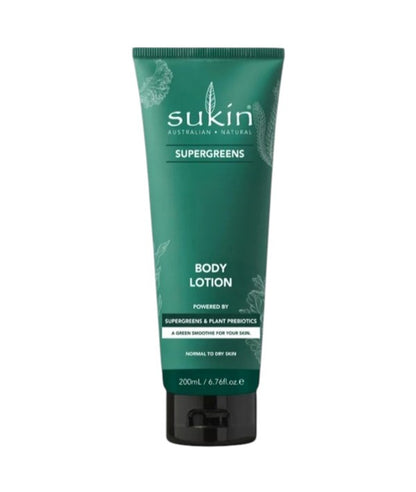 Sukin Australian Natural Skincare Super Greens Body Lotion