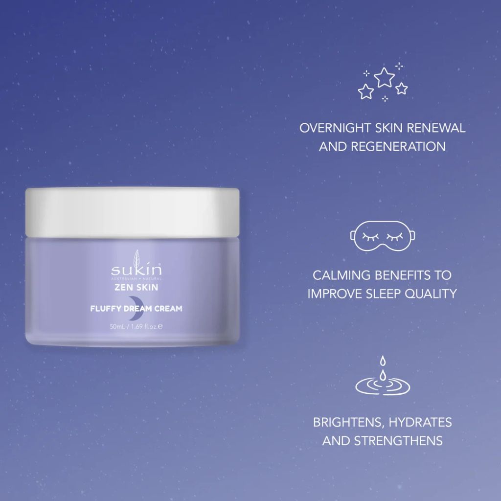 Sukin Australian Natural Skincare Zen Skin Fluffy Dream Cream