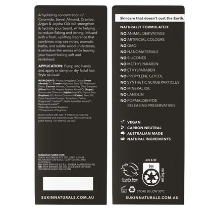 Sukin Beard Oil For Men