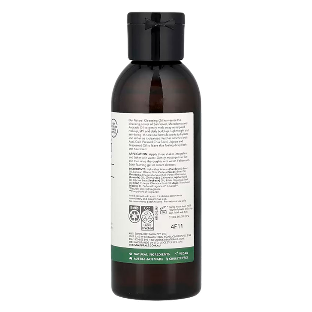 Sukin Australian Natural Skincare Cleansing Oil