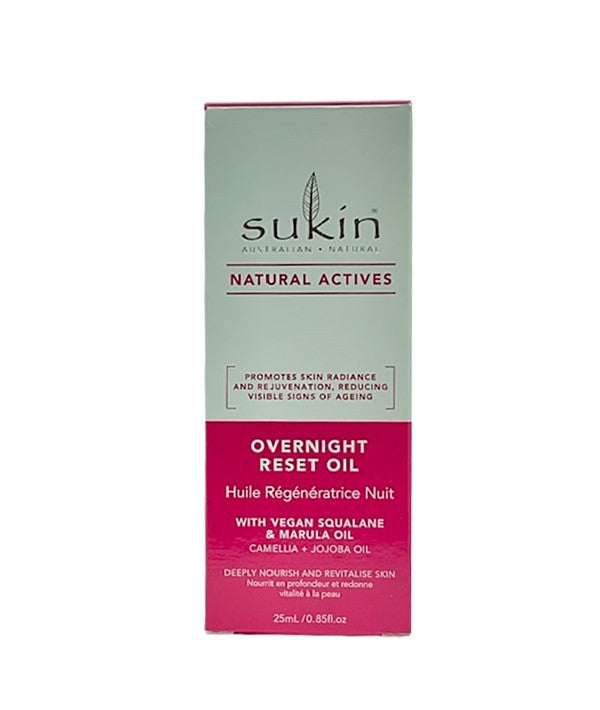 Sukin Natural Actives Overnight Reset Oil