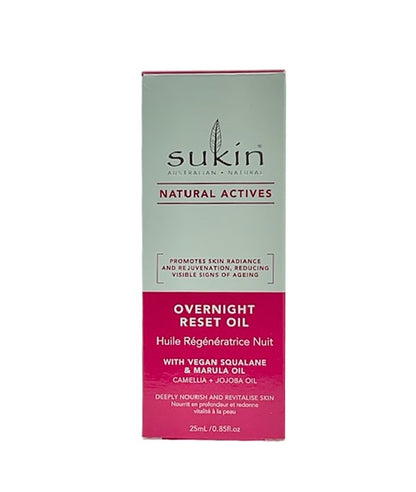 Sukin Natural Actives Overnight Reset Oil