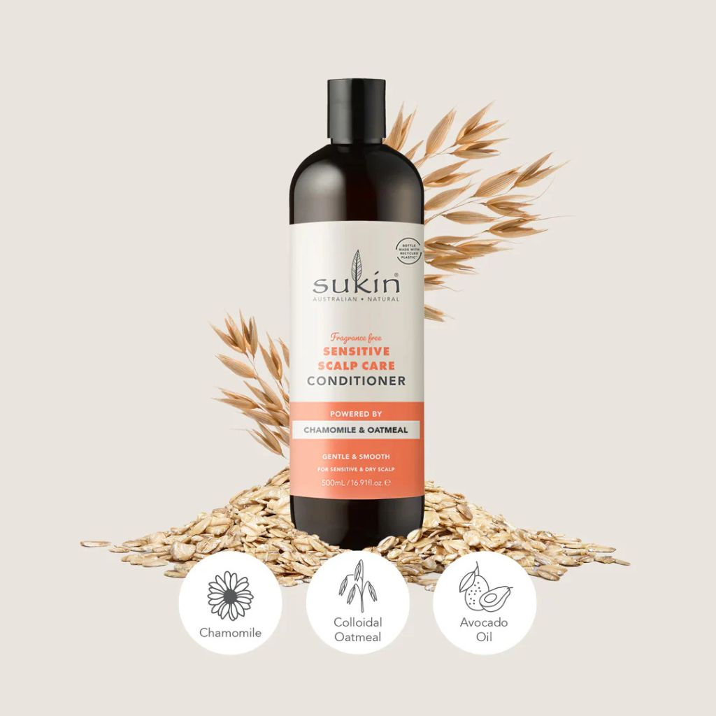 Sukin Sensitive Scalp Care Chamomile And Oatmeal Conditioner