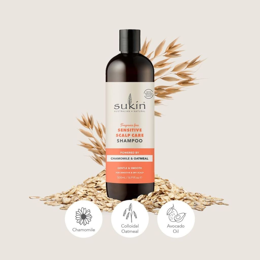 Sukin Sensitive Scalp Care Chamomile And Oatmeal Shampoo