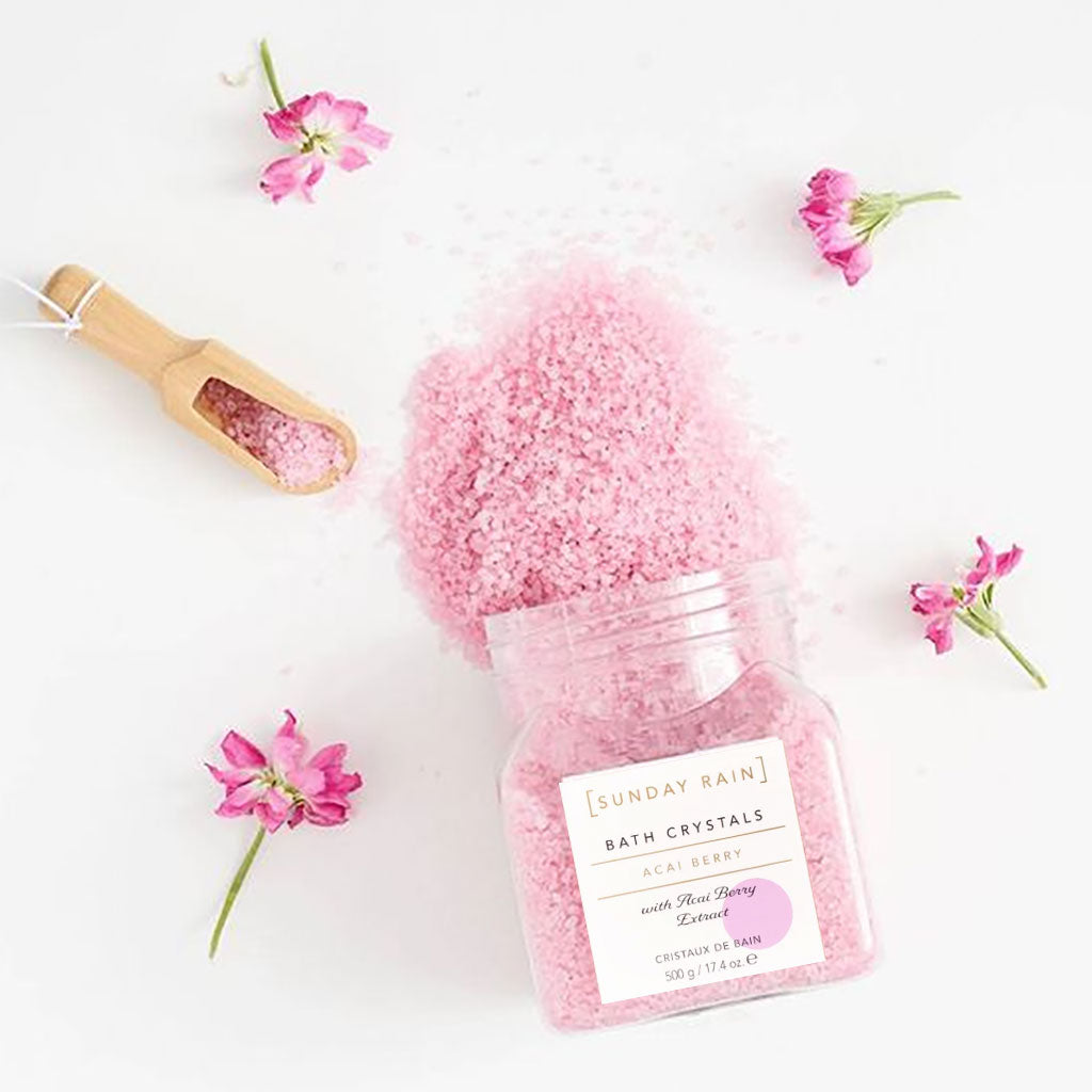 Sunday Rain Acai Berry Bath Crystals