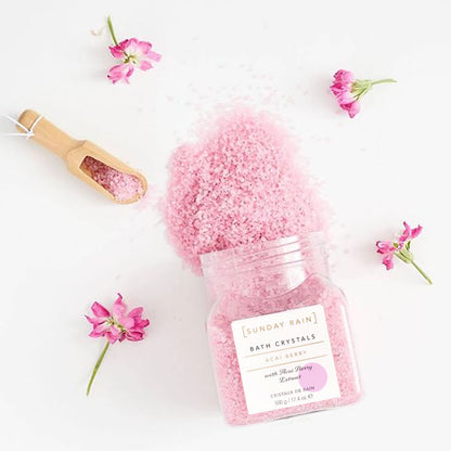 Sunday Rain Acai Berry Bath Crystals