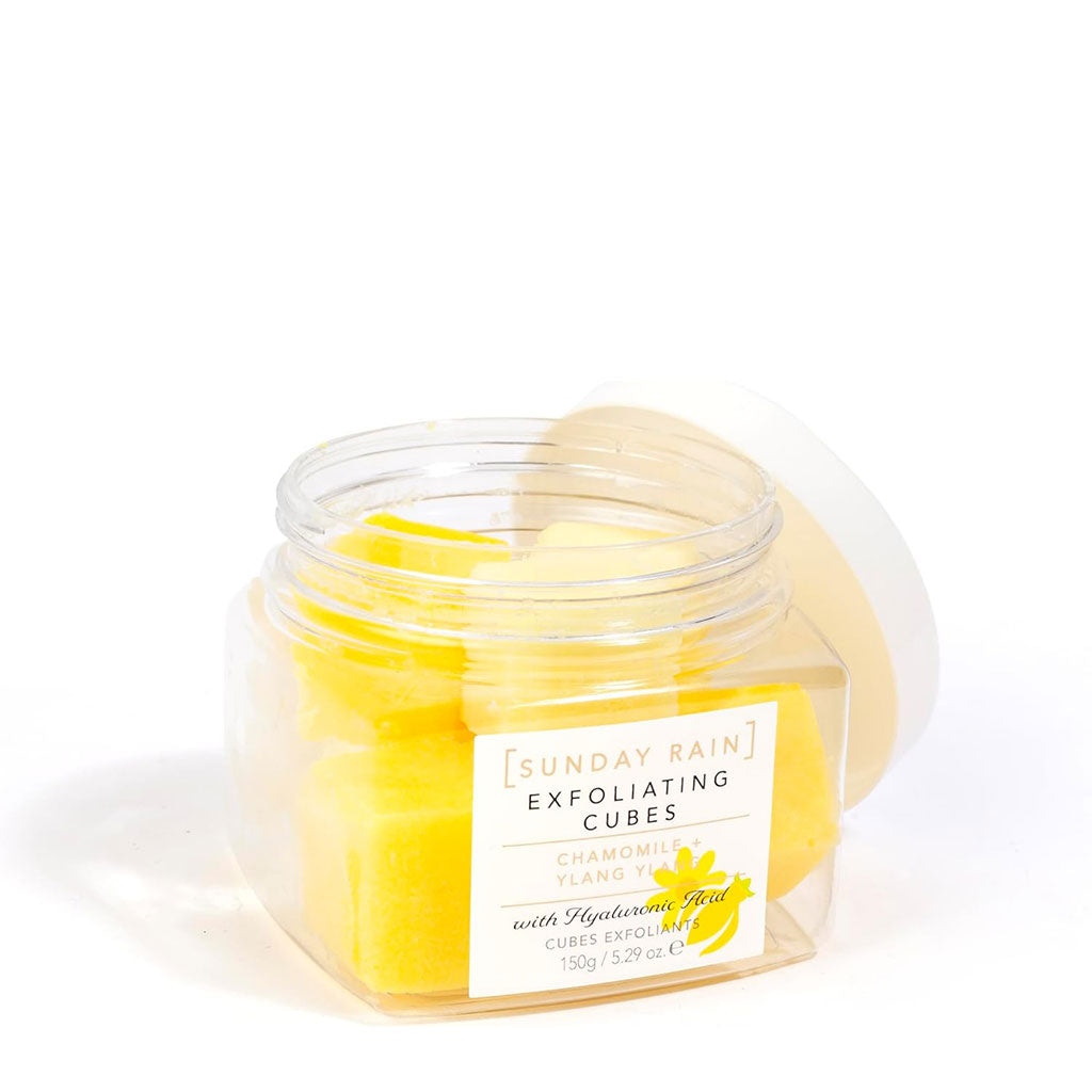 Sunday Rain Chamomile And Ylang Ylang Exfoliating Cubes