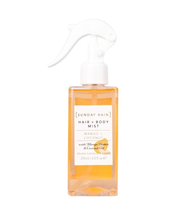 Sunday Rain Mango Coconut Hair And Body Mist
