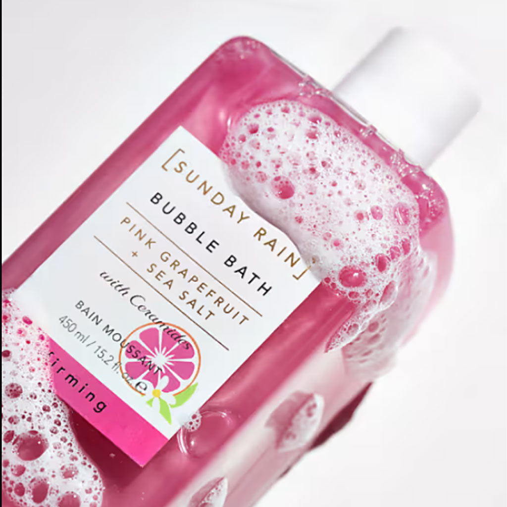 Sunday Rain Pink Grapefruit And Sea Salt Bubble Bath